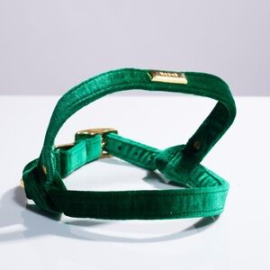 Dog Harness Hound Collection Belted Velvet Harness